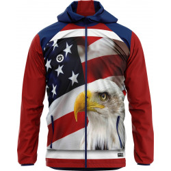 MASSOP COUPE VENT / PLUIE HOMME DRAPEAU US