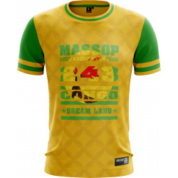 T-shirt Massop léopards zaïre