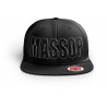 CASQUETTE SNAPBACK MASSOP NOIR