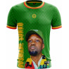 T-shirt Ousmane Sonko Manches Courtes Vert
