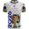 T-shirt Haïti 2026 "I'm Haitian" Massop – Blanc & Multicolore