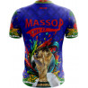 T-shirt Haïti 2026 Homme Bleu – Édition Coupe du Monde – Massop