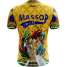 T-shirt Haiti 2026 Massop - Maillot Sport & Culture Jaune