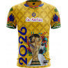 T-shirt Haiti 2026 Massop - Maillot Sport & Culture Jaune