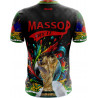 T-shirt Haïti 2026 Homme Noir – Édition Coupe du Monde – Massop