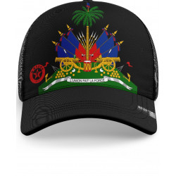 Casquette haïti noire