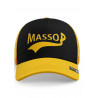 Casquette baseball Massop jaune noir