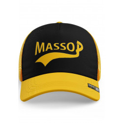 Casquette baseball Massop jaune noir