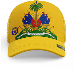 Massop casquette baseball haïti jaune