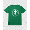 T-shirt Massop Homme Vert et Blanc - Coton Sport & Lifestyle