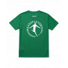 T-shirt Massop Homme Vert et Blanc - Coton Sport & Lifestyle
