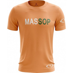 T-shirt Sport Homme Orange - Marque Massop | Confort & Performance