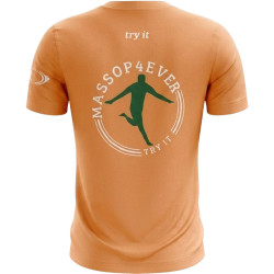 T-shirt Sport Homme Orange - Marque Massop | Confort & Performance