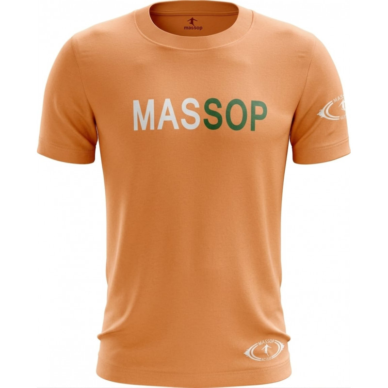 T-shirt Sport Homme Orange - Marque Massop | Confort & Performance
