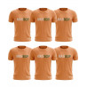 T-shirt Sport Homme Orange - Marque Massop | Confort & Performance